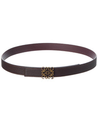 Loewe Anagram Reversible Leather Belt