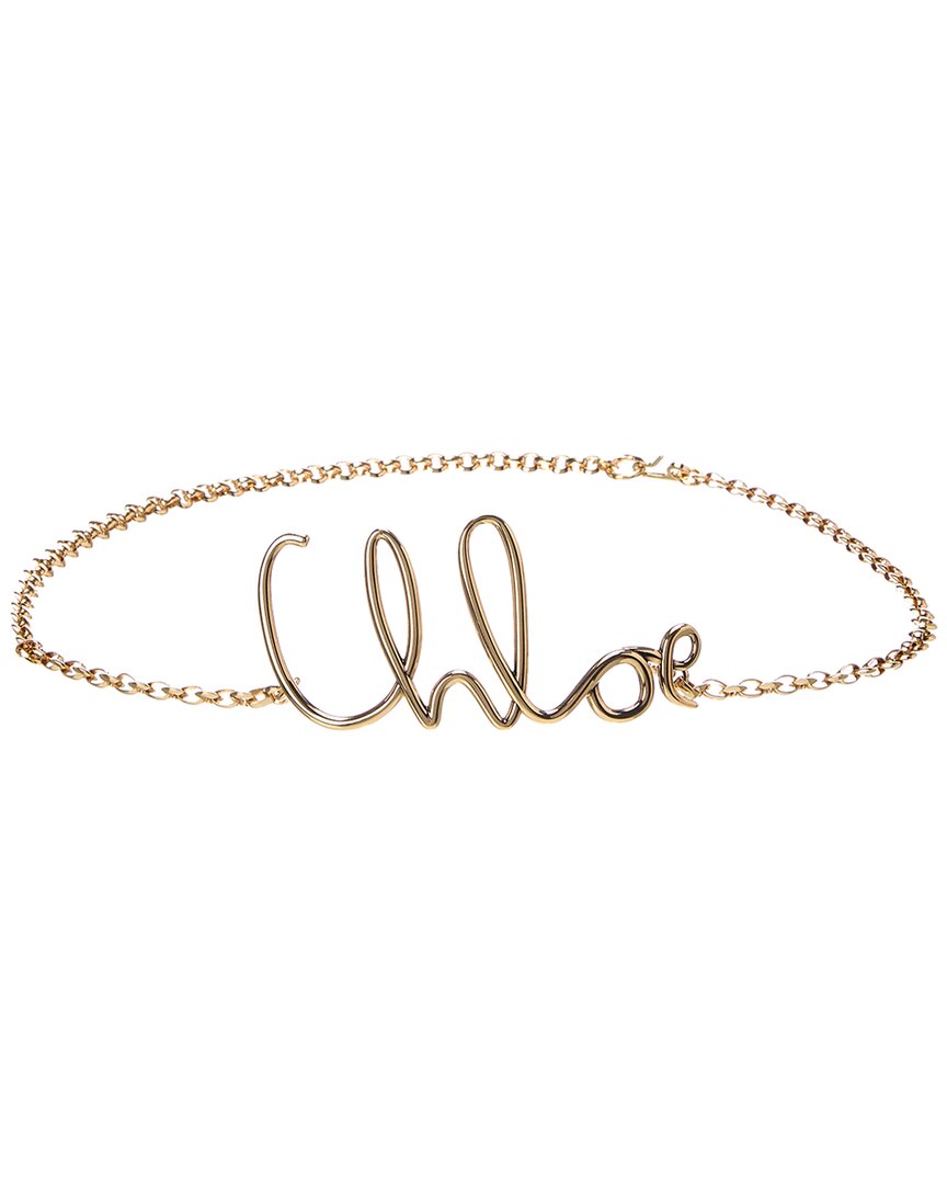 Chloé Chloé Iconic Small Brass Belt