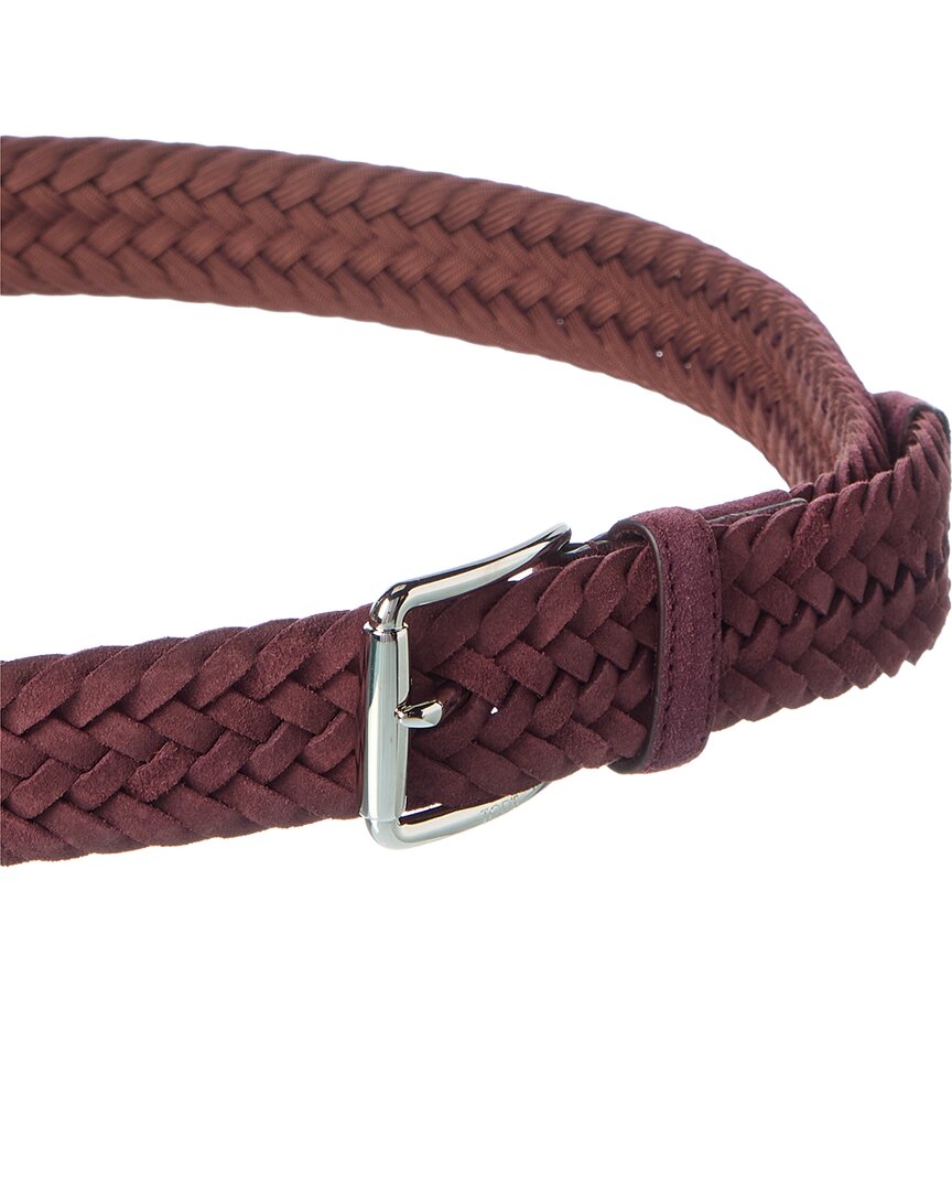 TOD's Tod’S Woven Suede Belt