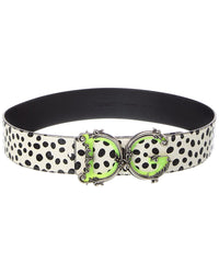 Dolce & Gabbana Dolce & Gabbana Dg Logo Leather Belt