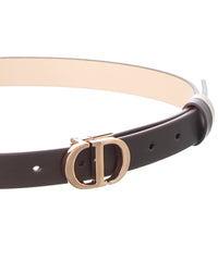 Dior Montaigne Reversible Leather Belt