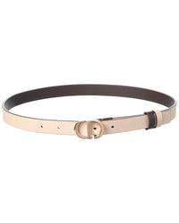 Dior Montaigne Reversible Leather Belt