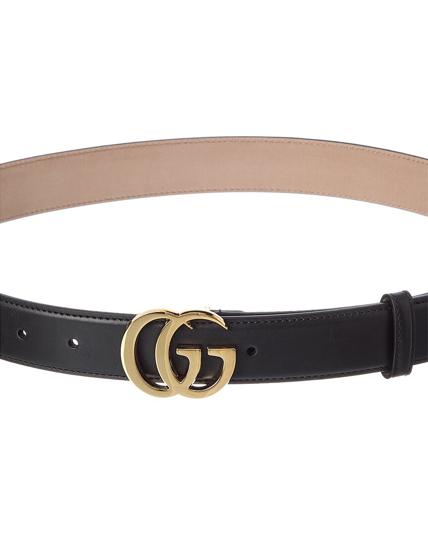Gucci Gucci Gg Marmont Leather Belt