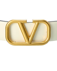 Valentino Valentino Vlogo 40Mm Reversible Leather Belt
