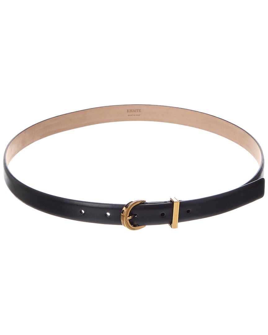 KHAITE Khaite Luna Leather Belt