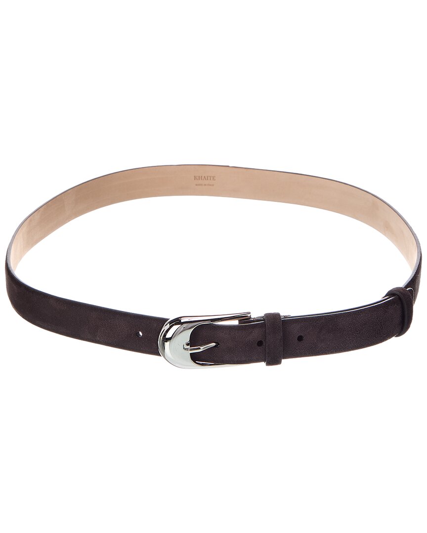 KHAITE Khaite Dome Suede Belt