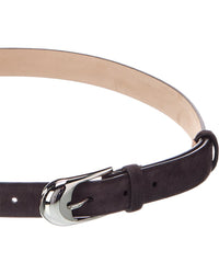KHAITE Khaite Dome Suede Belt