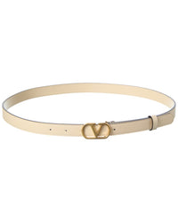 Valentino Vlogo Signature Leather Belt