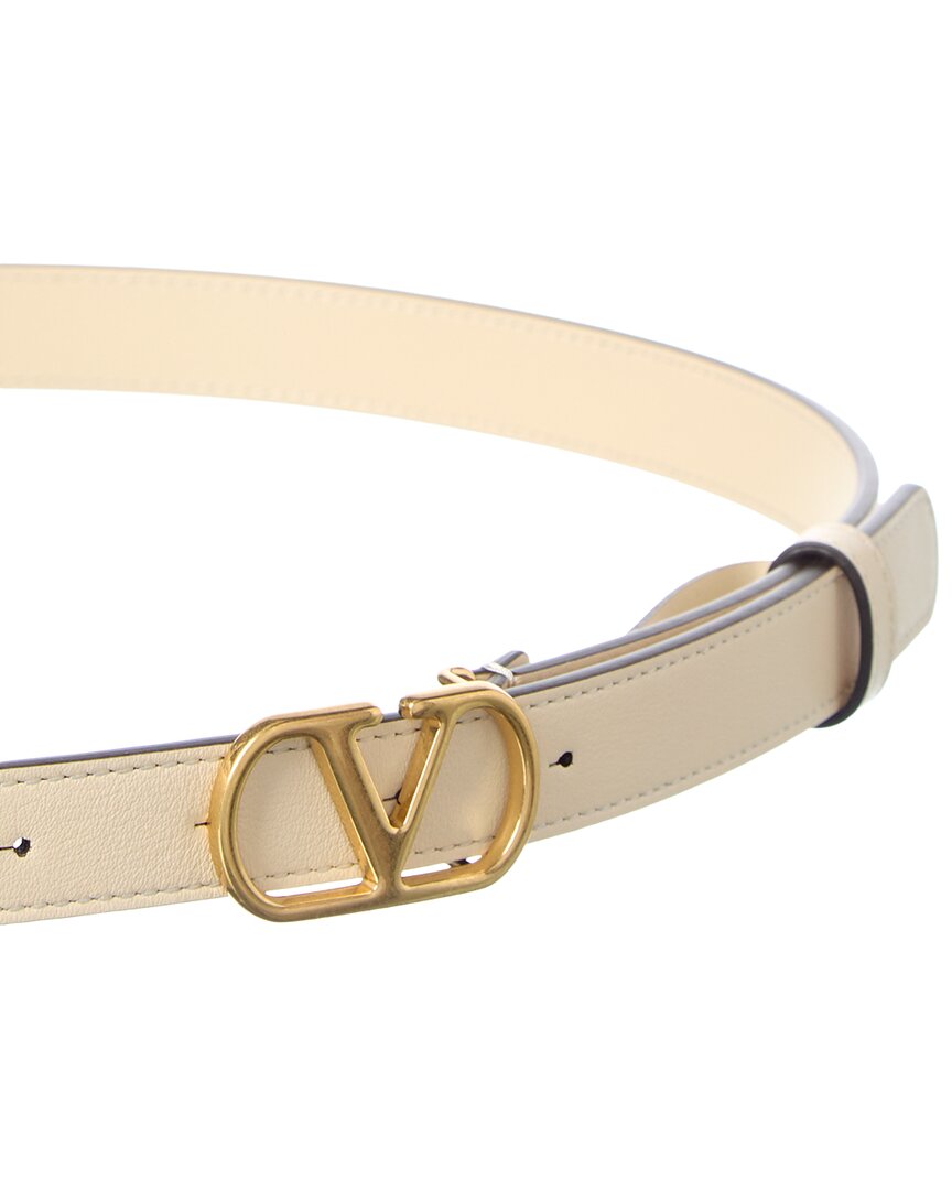 Valentino Vlogo Signature Leather Belt