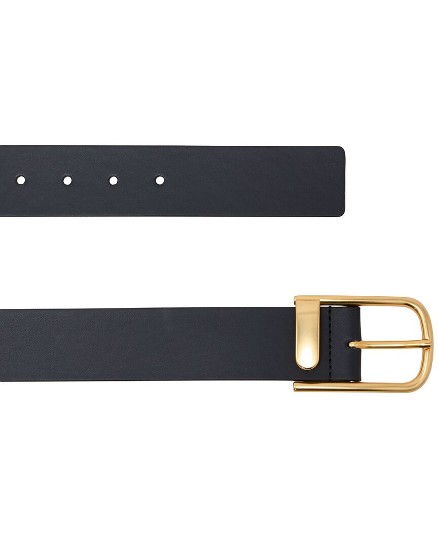 Reiss Reiss Leather Half-Keeper Belt