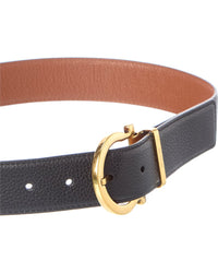 Ferragamo Ferragamo Gancini Reversible & Adjustable Leather Belt