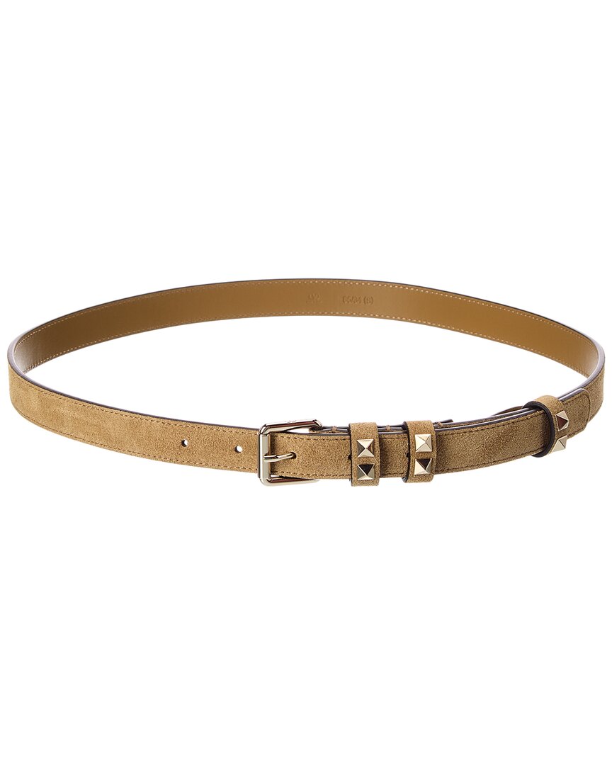 Valentino Valentino Rockstud Suede Belt