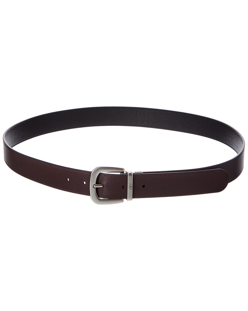 Valentino Valentino Reversible Leather Belt