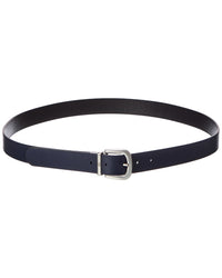 Valentino Valentino Vlogo Reversible Leather Belt