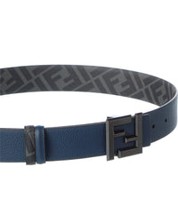 FENDI Fendi Ff Squared Reversible Leather Belt