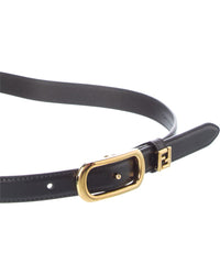 Fendi Ff Leather Belt