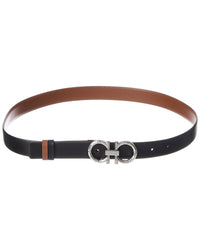 Ferragamo Gancini Reversible Leather Belt