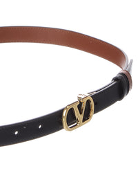 Valentino Valentino Vlogo Signature 20 Reversible Leather Belt