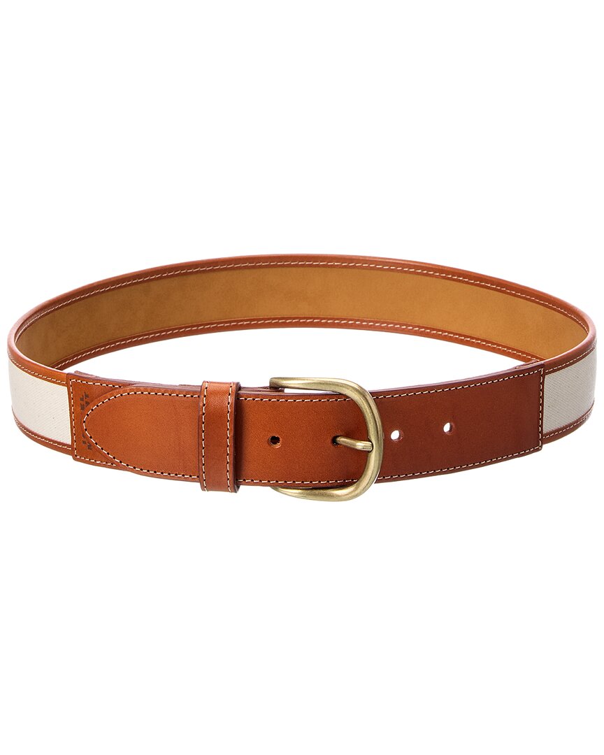 Isabel Marant Isabel Marant Zaf Canvas & Leather Belt