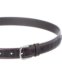 TOTEME Toteme Croc-Embossed Leather Belt