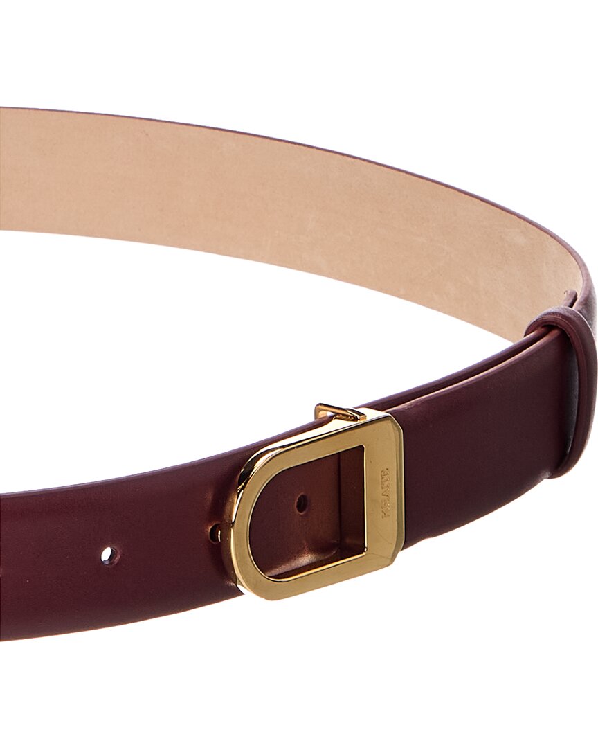 KHAITE Khaite Saddle Leather Belt