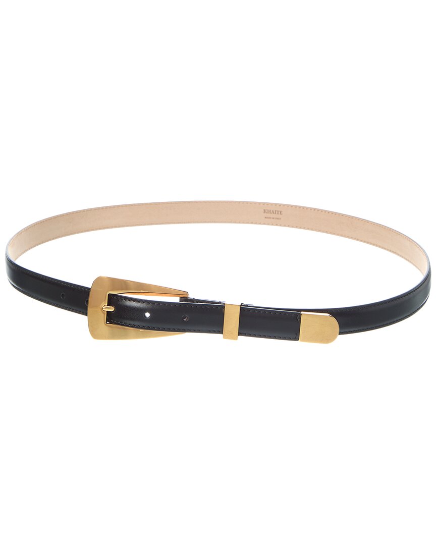 KHAITE Khaite Lucca Small Leather Belt