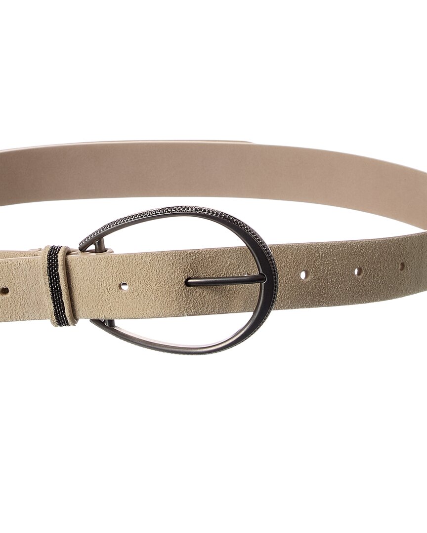 Brunello Cucinelli Brunello Cucinelli Suede Belt