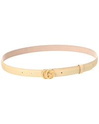 Gucci Gg Leather Belt