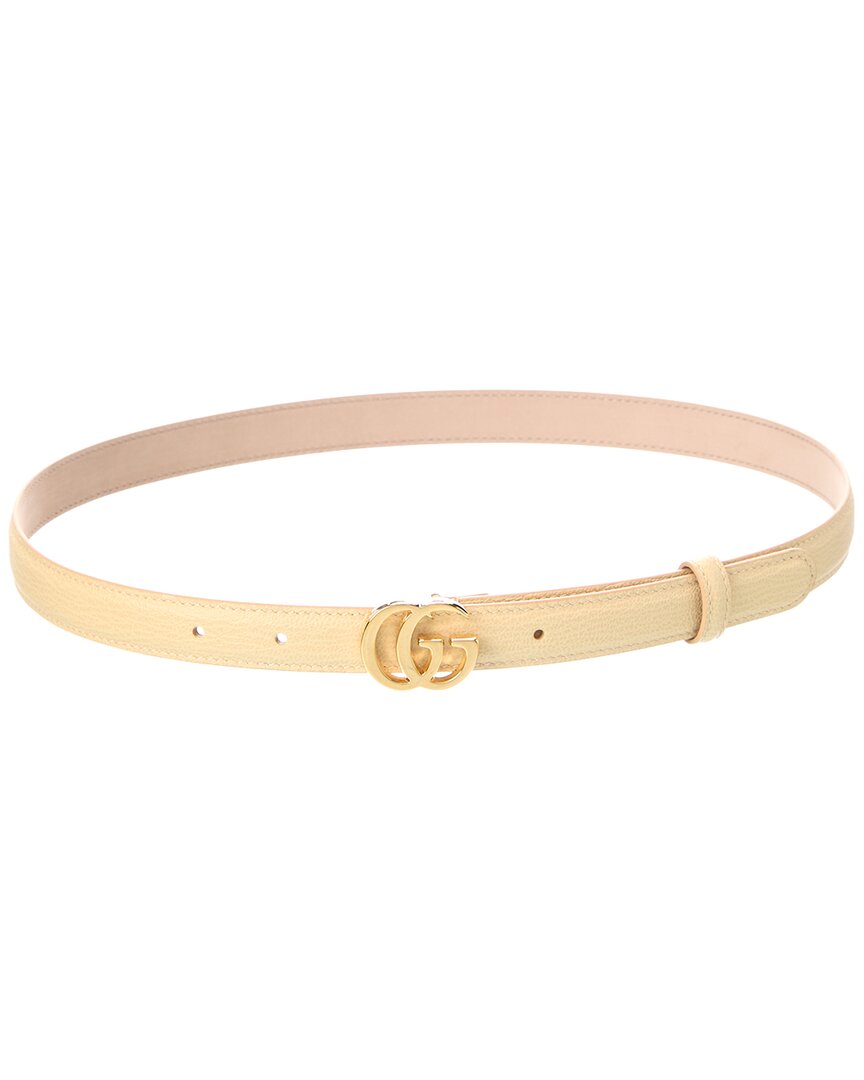 Gucci Gg Leather Belt