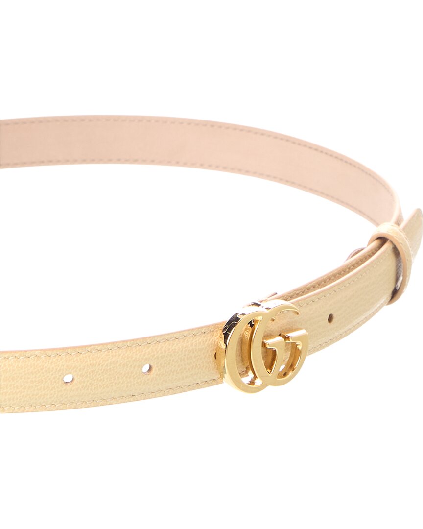 Gucci Gg Leather Belt