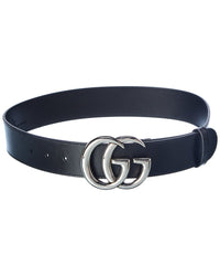 Gucci Gucci Gg Marmont Leather Belt