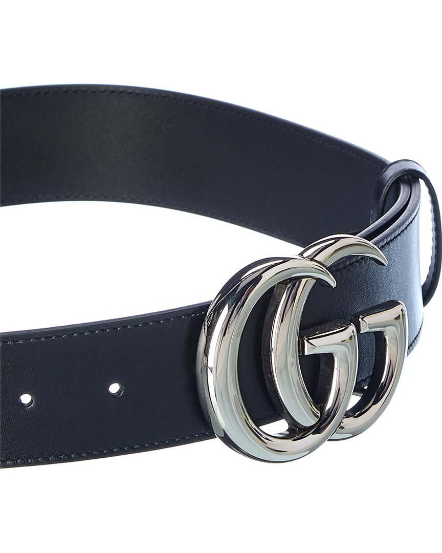 Gucci Gucci Gg Marmont Leather Belt