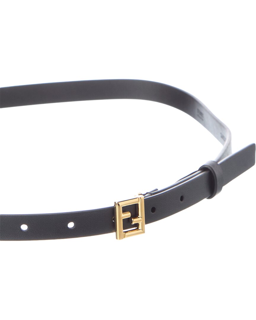 FENDI Fendi Ff Leather Belt