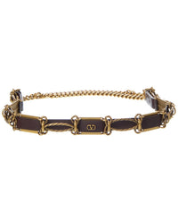 Valentino Vlogo Signature Leather Belt