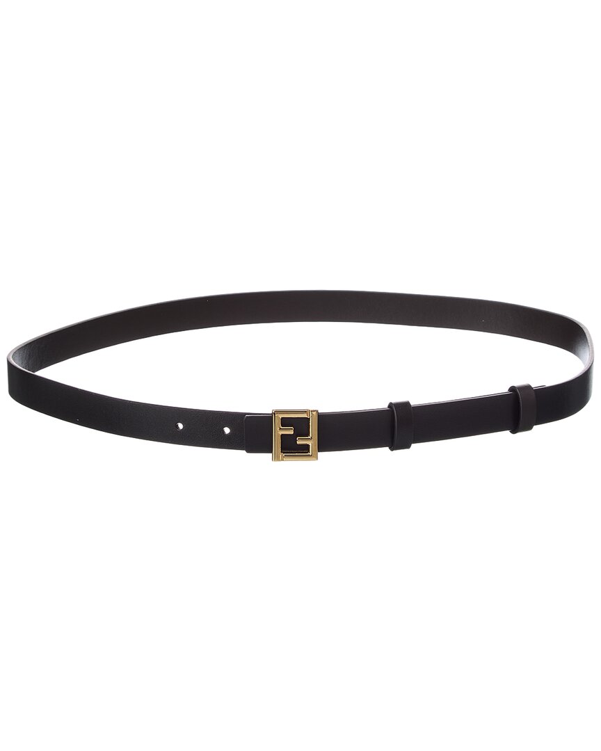 Fendi Ff Reversible Leather Belt