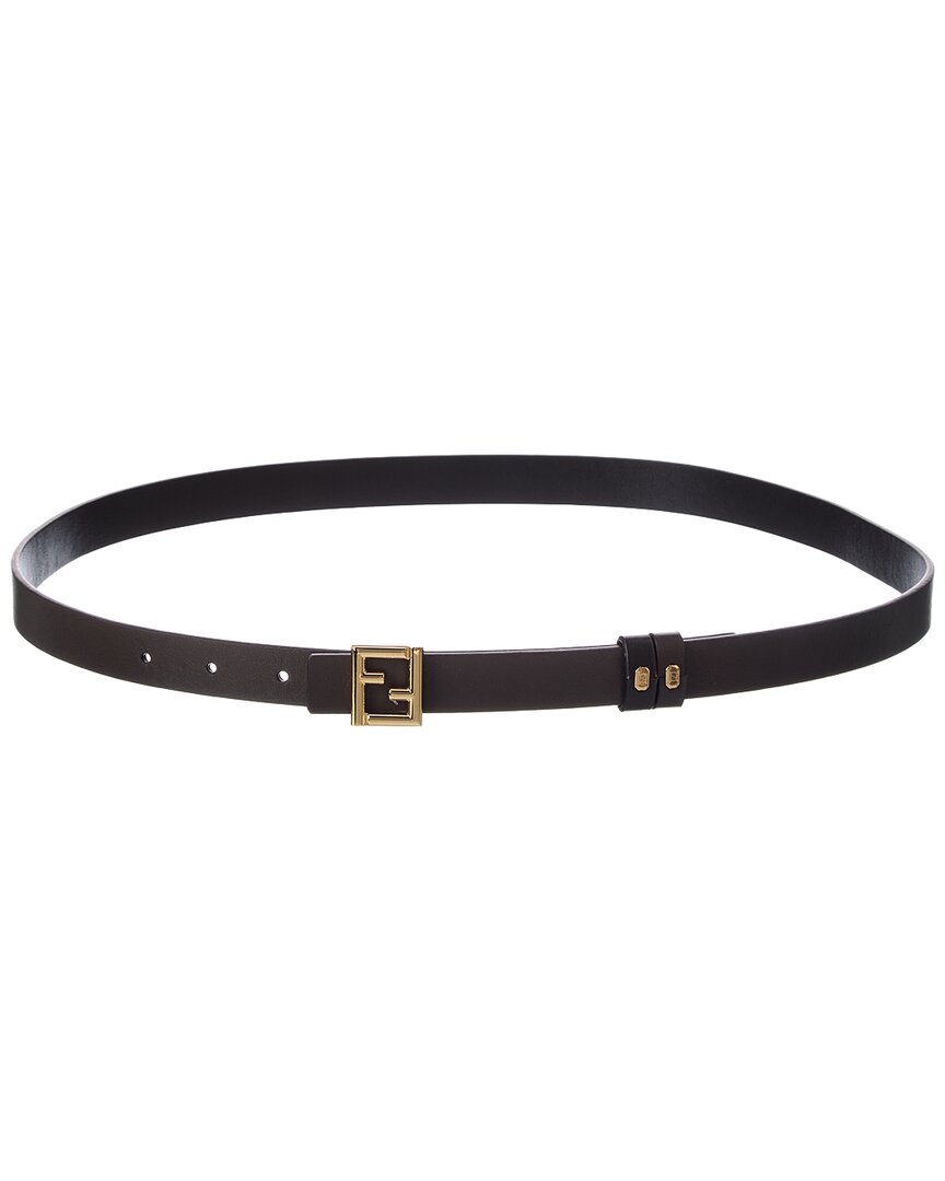 Fendi Ff Reversible Leather Belt