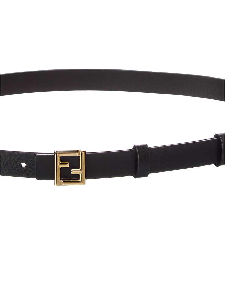 Fendi Ff Reversible Leather Belt