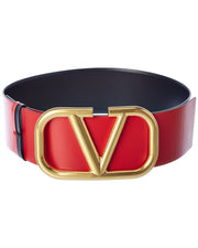 Valentino Vlogo 70Mm Reversible Leather Belt