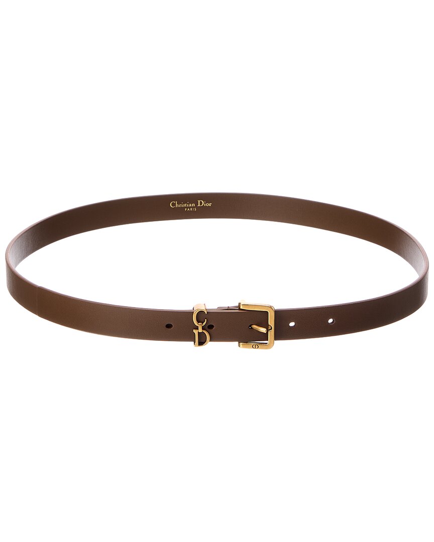 Dior Cinture Saddle Leather Belt