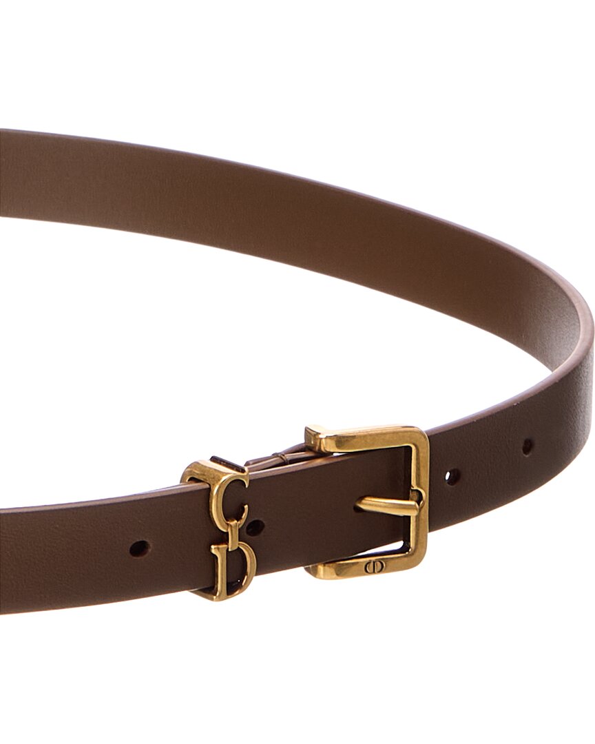 Dior Cinture Saddle Leather Belt