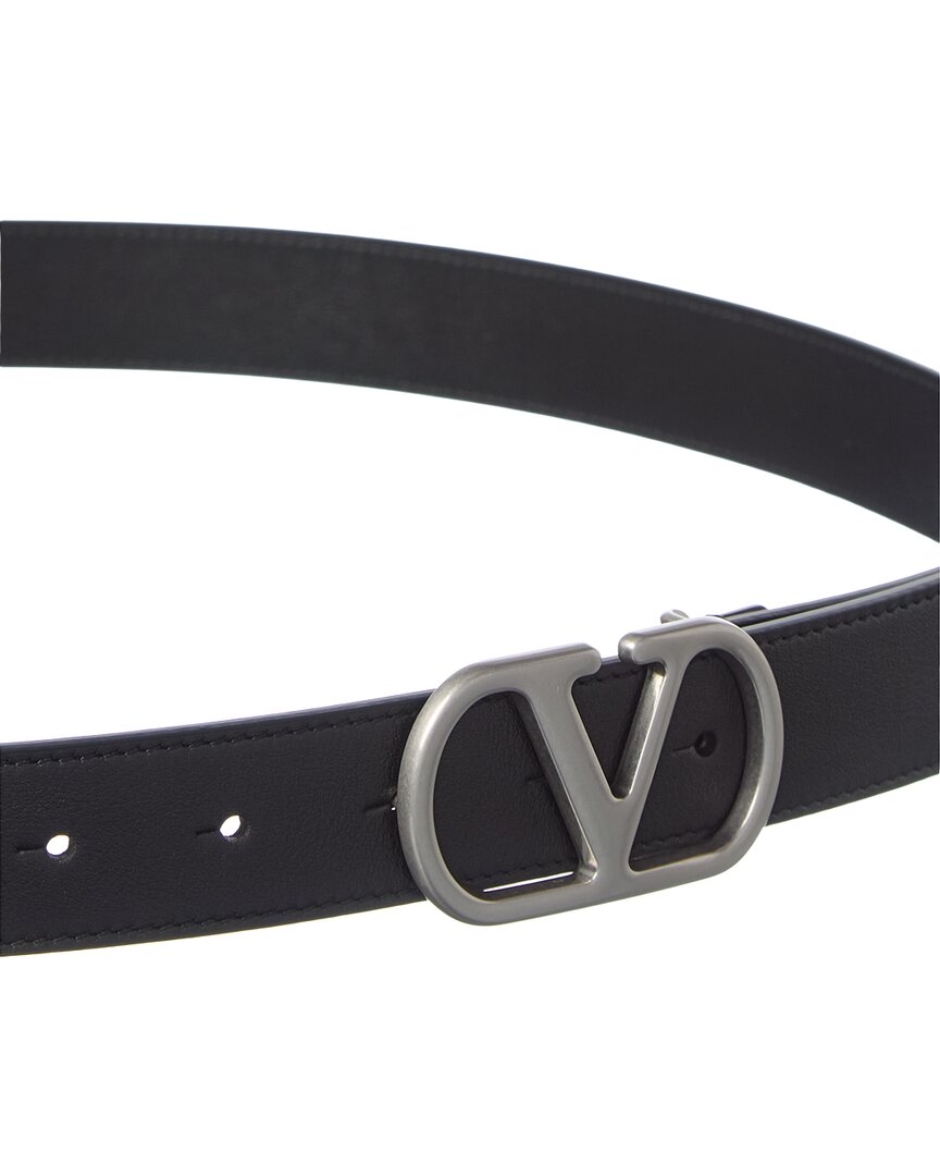 Valentino Vlogo Signature Leather Belt