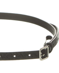 Burberry B Logo Leather Belt