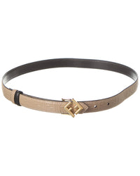 Fendi Ff Diamonds Reversible Leather Belt