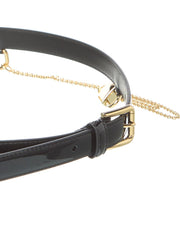Dolce & Gabbana Chain Leather Belt