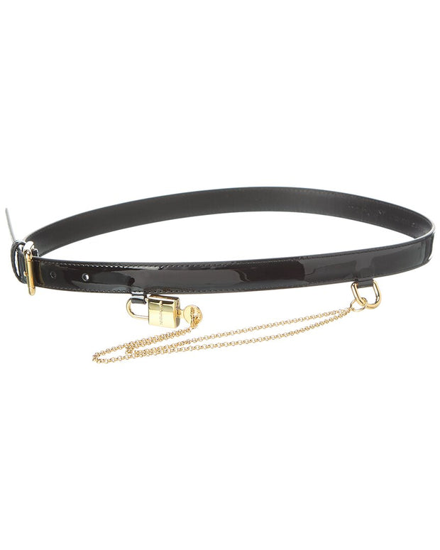 Dolce & Gabbana Chain Leather Belt