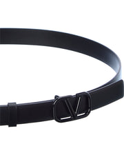 Valentino Vlogo 20Mm Leather Belt