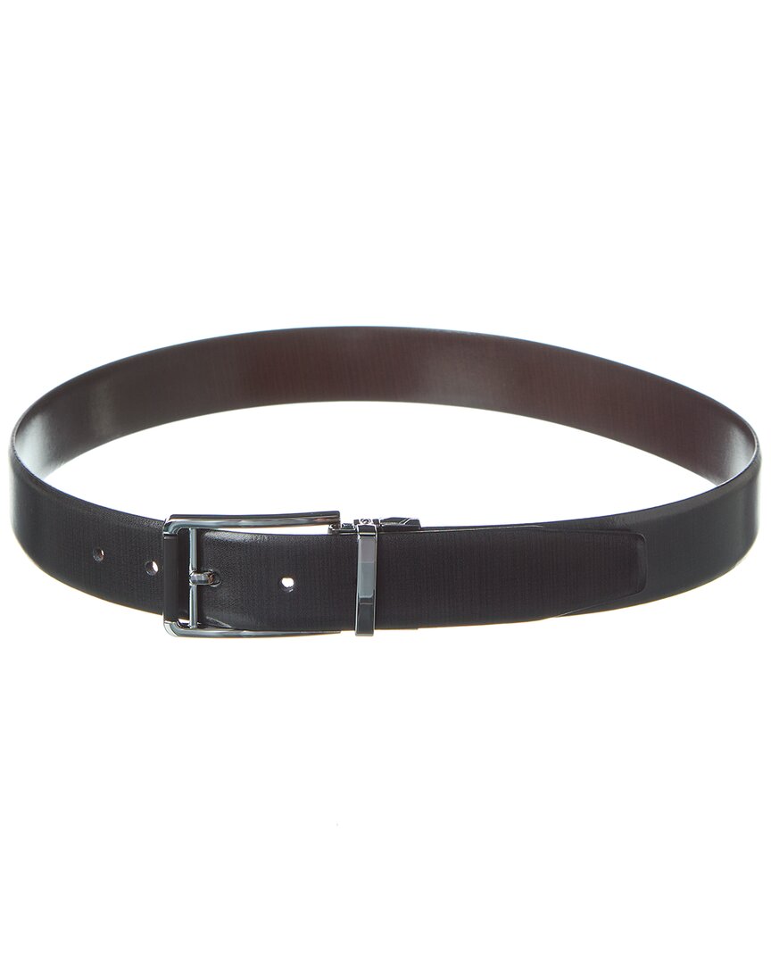 Hart Schaffner & Marx Techno Grain Reversible Leather Belt