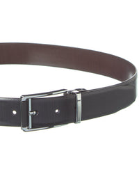 Hart Schaffner & Marx Techno Grain Reversible Leather Belt