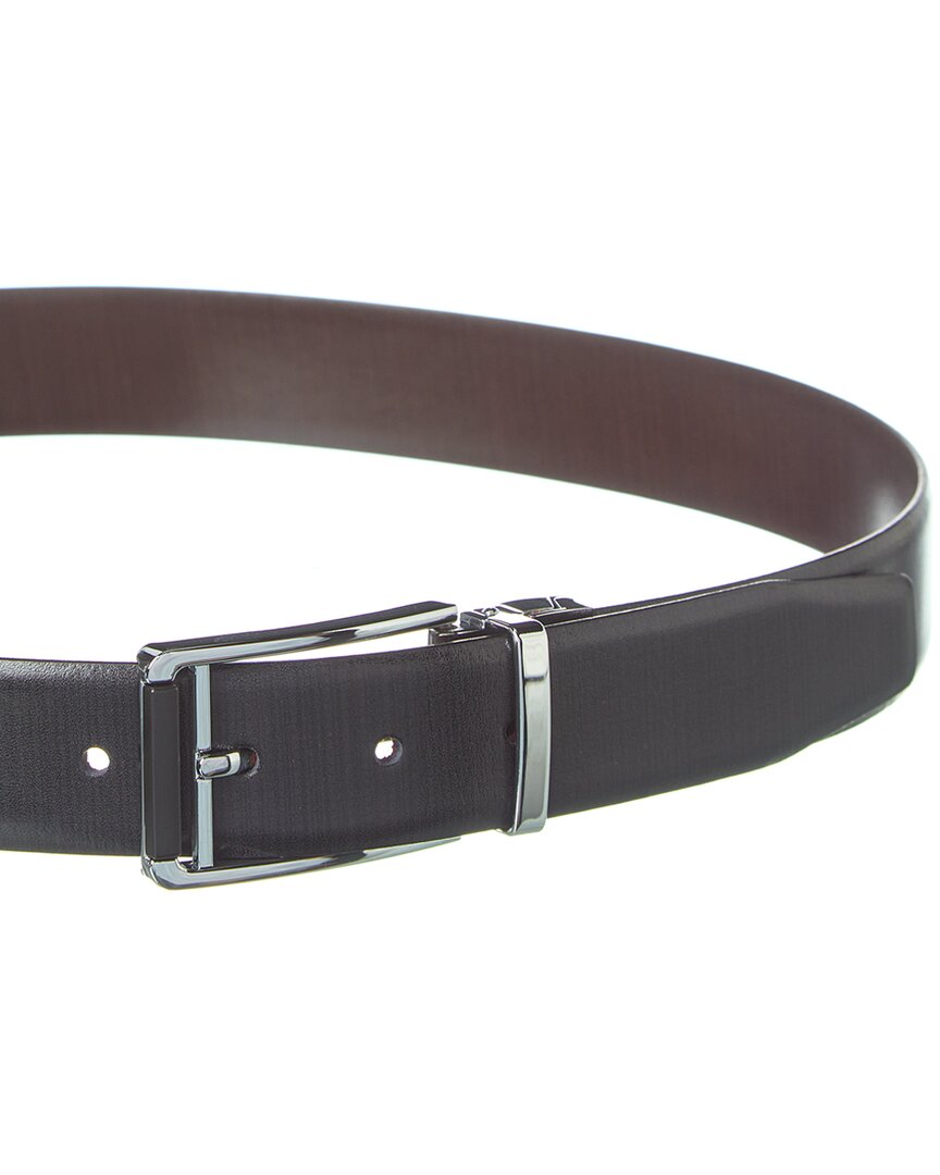 Hart Schaffner & Marx Techno Grain Reversible Leather Belt