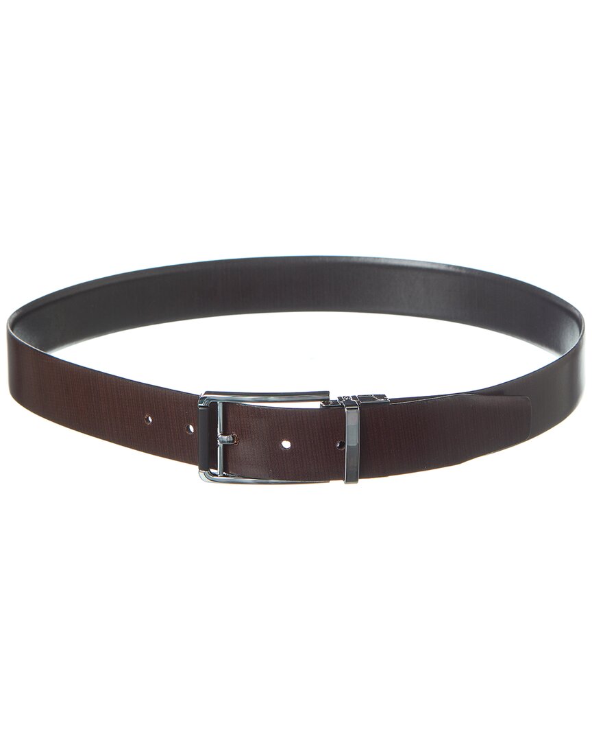 Hart Schaffner & Marx Techno Grain Reversible Leather Belt
